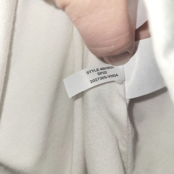 New J Crew White One Shoulder Tank XL - Picture 7 of 13